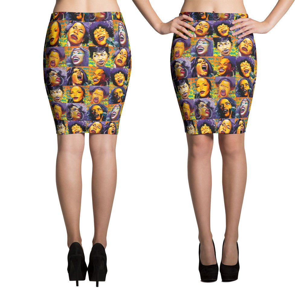 After Midnight Soul Pencil Skirt